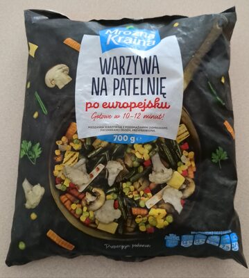 Warzywa na patelnię po europejsku Mroźna Kraina