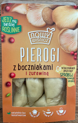 Pierogi z boczniakami i żurawiną Nowy Wiśnicz