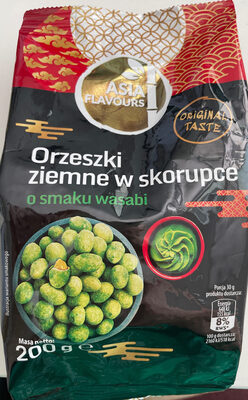 Orzeszki ziemne w skorupce o smaku wasabi Asia Flavours