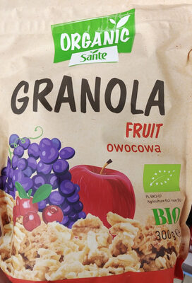 Granola owocowa BIO Sante