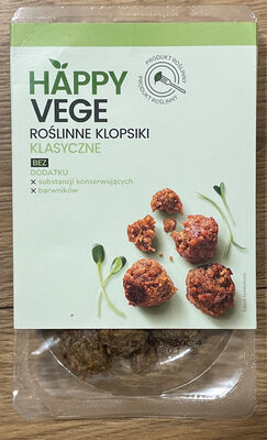 Roślinne klopsiki klasyczne HAPPY VEGE