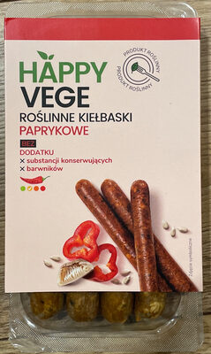 Roślinne kiełbaski paprykowe HAPPY VEGE