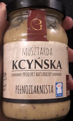 Musztarda kcyńska pełnoziarnista Grewling