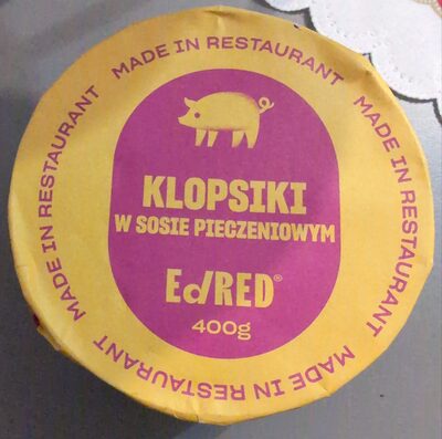 Klopsiki w sosie pieczeniowym EdRED