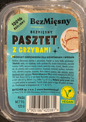 Bezmięsny pasztet z grzybami