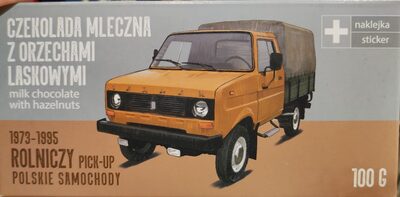 Czekolada mleczna z orzechami laskowymi Orfin