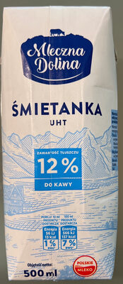 Śmietanka UHT 12% Mleczna Dolina