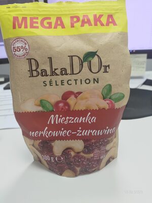 Mieszanka nerkowiec-żurawina BakaD'Or