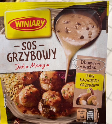 Sos grzybowy - Jak u Mamy Winiary