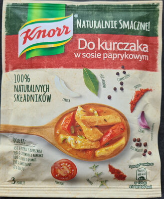 Do kurczaka w sosie paprykowym Knorr