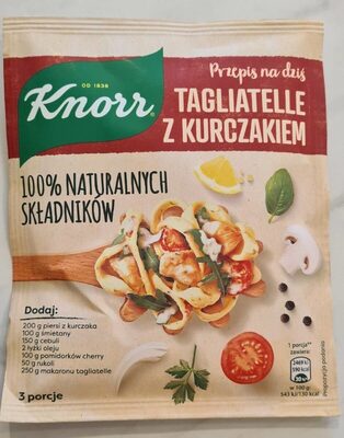 Tagliatelle z Kurczakiem Knorr