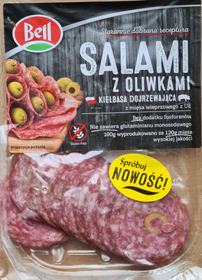 Salami z oliwkami Bell
