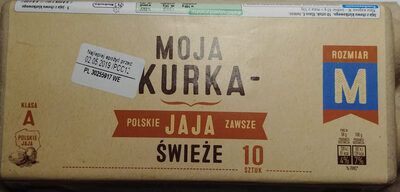 Świeże jaja Moja kurka