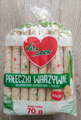 Pałeczki warzywne kukurydziano-ziemniaczane z porem VitaCORN