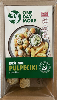 Roślinne pulpeciki z koperkiem One Day More