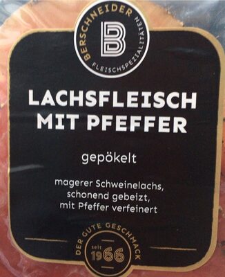 Lachsfleisch Berschneider