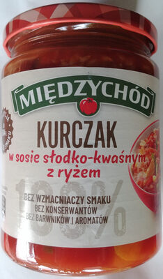 Kurczak w sosie słodko-kwaśnym z ryżem Międzychód