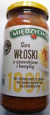 Sos włoski z czosnkiem i bazylią. Międzychód