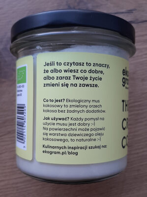 the real creamed coconut ekogram