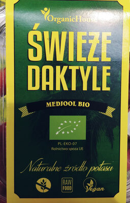 Świeże daktyle medjool BIO Organic House