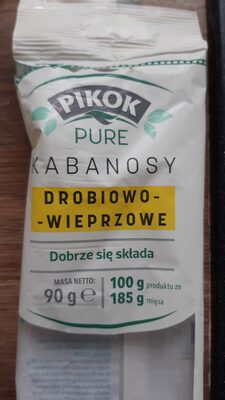 Kabanosy drobiowo-wieprzowe Pikok