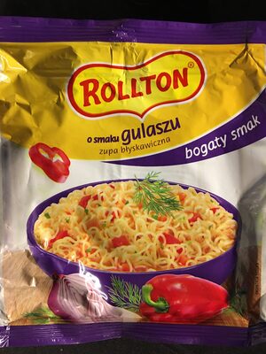 Zupa błyskawiczna o smaku gulaszu Rollton