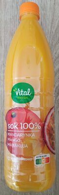 Sok 100% Mandarynka Mango Marakuja Vital FRESH