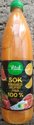 Sok pomarańcza grejpfrut pitaja Vital fresh