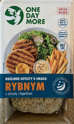 Roślinne kotlety o smaku rybnym One Day More