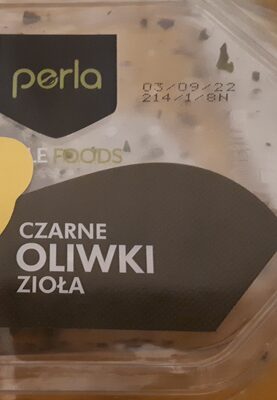 Oliwki czarne w ziołach Perla
