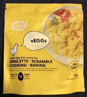 vEGGs Vegan Egg Alternative for: omelette, scramble, cooking, baking Cultured foods