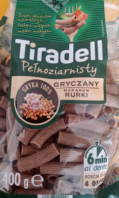 Makaron gryczany rurki Tiradell