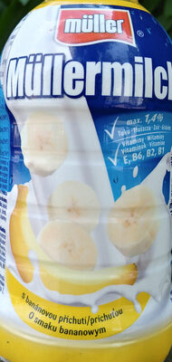 Müller Müllermilch Bananowy Napój Mleczny 400 G Muller