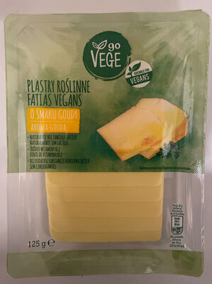 Plastry roślinne o smaku goudy Go Vege