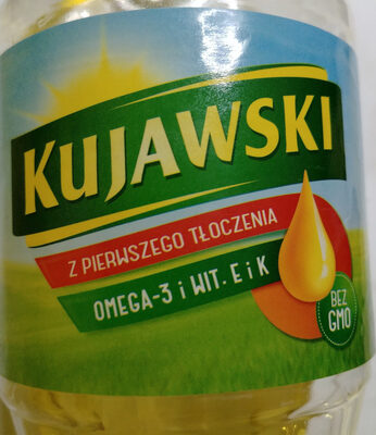 Olej rzepakowy z pierwszego tłoczenia, filtrowany Kujawski