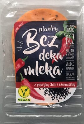 Plastry Bez deka mleka z papryką chilli i czarnuszką