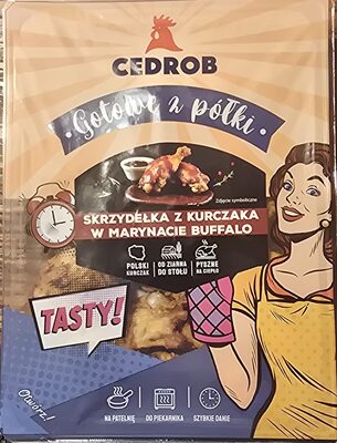 Skrzydełka z kurczaka w marynacie buffalo Cedrob