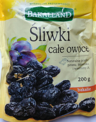 Śliwki suszone bez pestek Bakalland