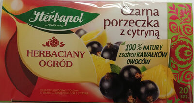 Herbatka owocowo-ziołowa o smaku czarnej porzeczki z cytryną Herbapol