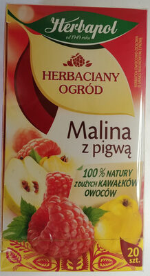 Herbatka owocowo-ziołowa o smaku maliny z pigwą Herbapol