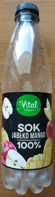 Sok 100% Jabłko Mango z dodatkiem Witaminy C Vital FRESH
