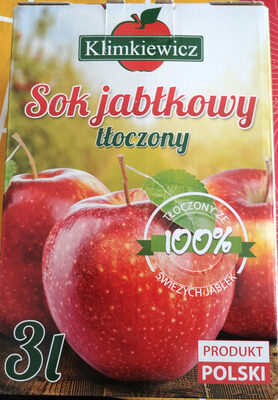 Sok jabłkowy tłoczony Klimkiewicz