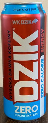 Dzik Energy Zero calorie WK Dzik