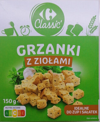 Grzanki z ziołami Carrefour Classic