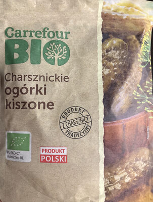 Carrefour BIO Charsznickie ogórki kiszone