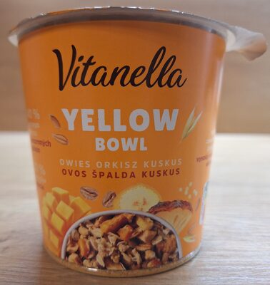 Yellow bowl Vitanella