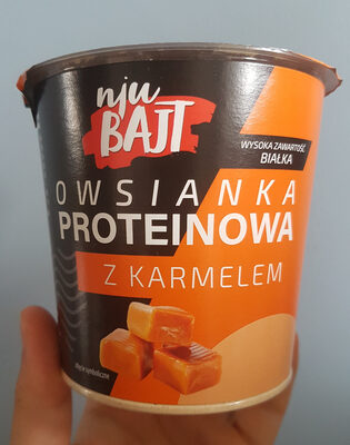 Owsianka proteinowa z karmelem nju Bajt