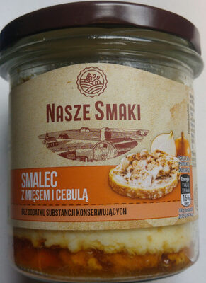 Smalec z mięsem i cebulą Nasze Smaki