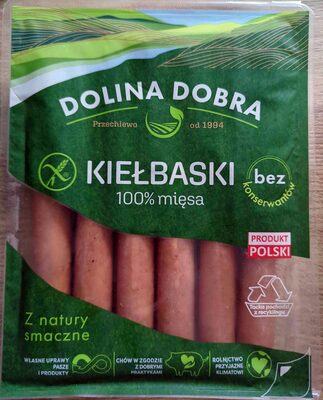 Kiełbaski 100% mięsa Dolina Dobra