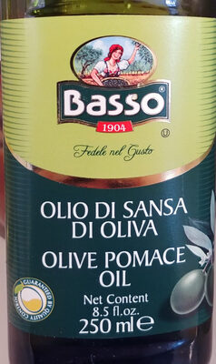 Oliwa z wytloczyn z oliwek Basso